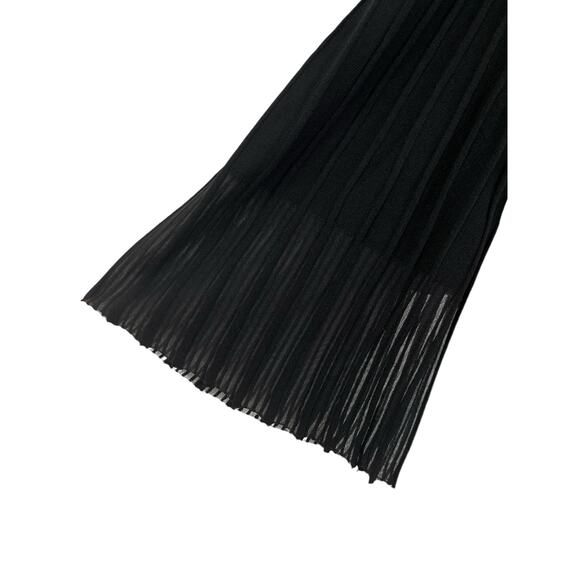 Ming Wang Dress dress Knit Three quarter sleeve black size Medium M - Picture 3 of 9